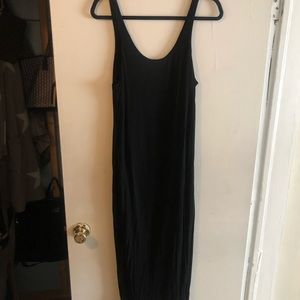 Fashion Nova Black Midi Dress